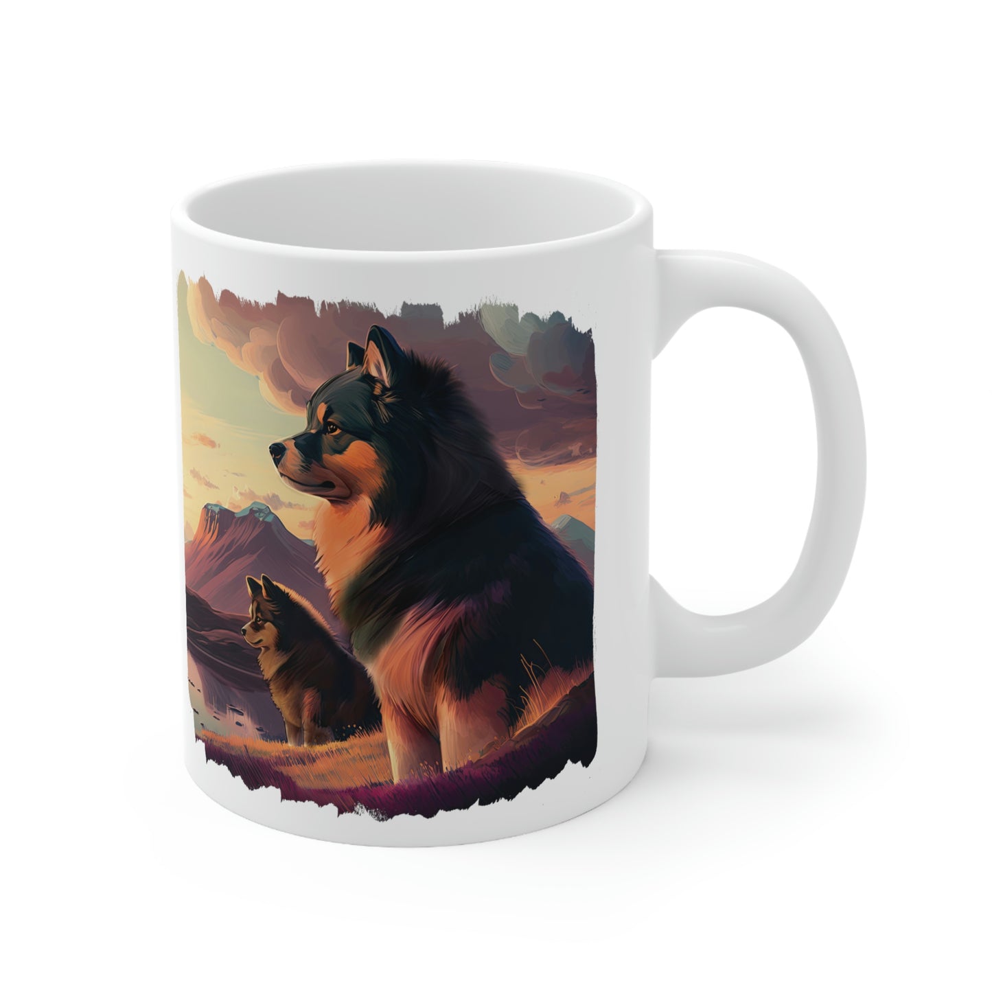 Finnish Lapphund - Field #1 - Mug