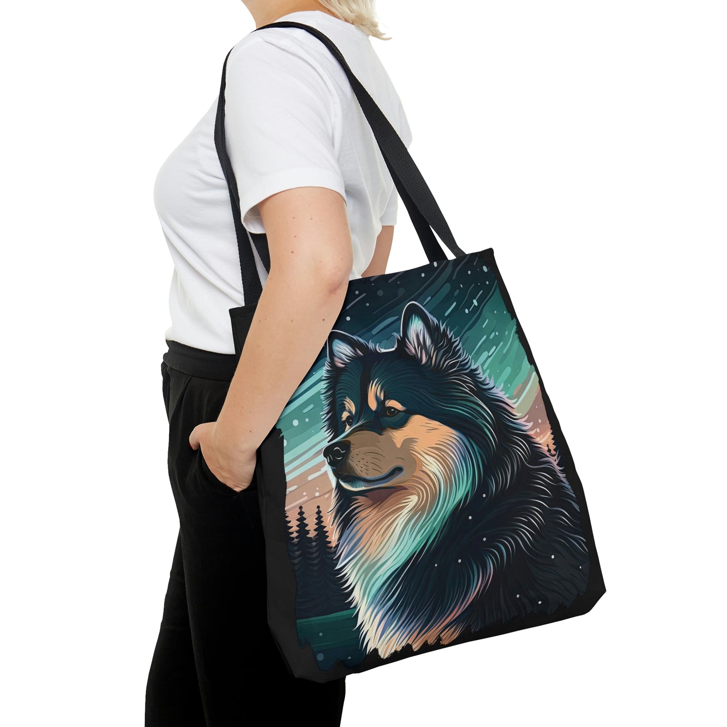 Finnish Lapphund - Stars #3 - Tote Bag