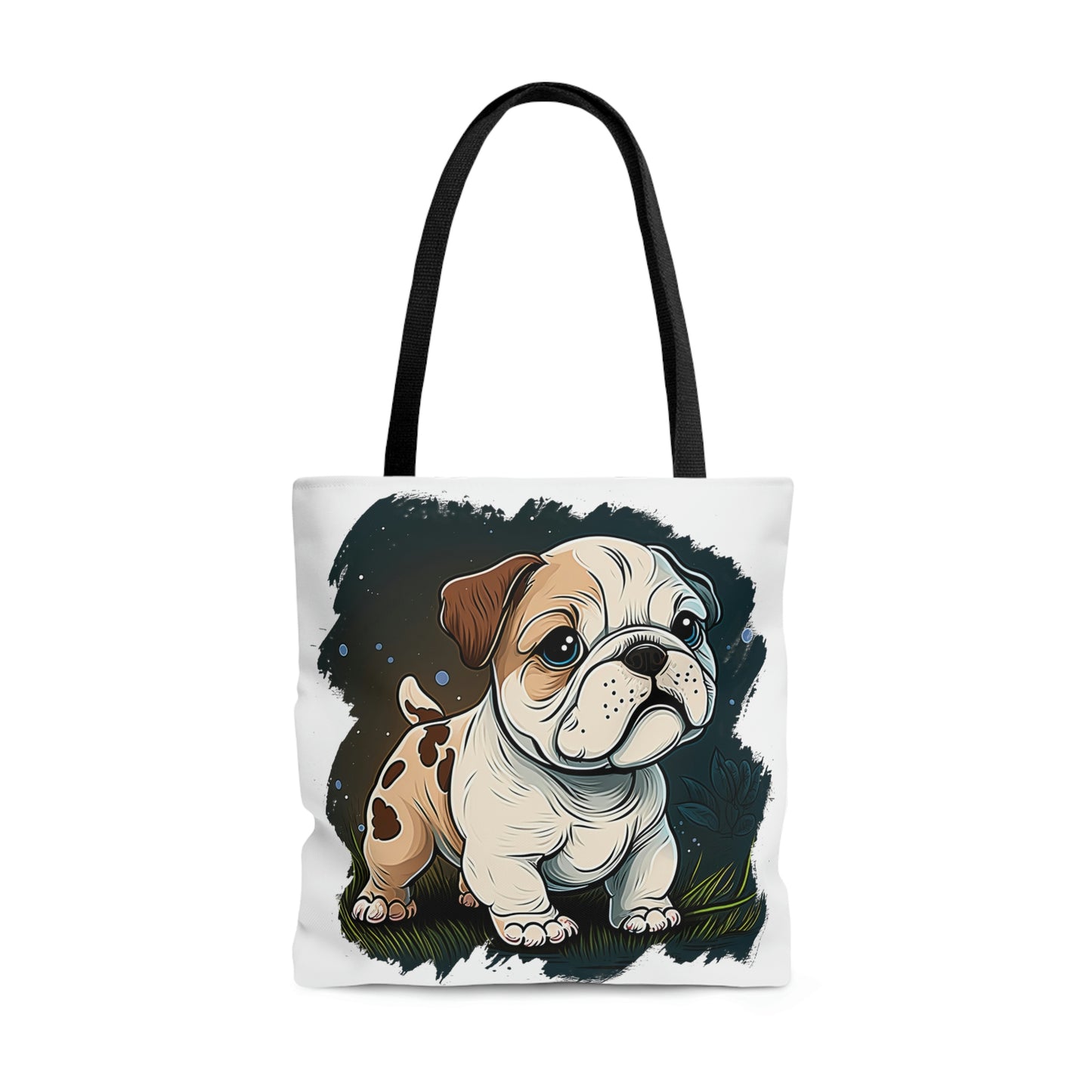 English Bulldog (Cartoon) Tote Bag