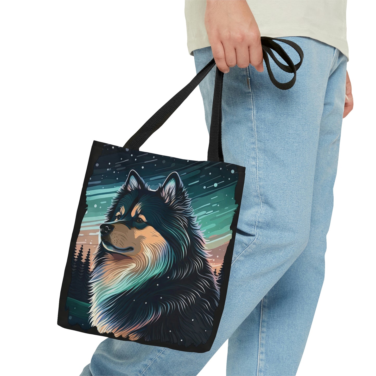 Finnish Lapphund - Stars #3 - Tote Bag