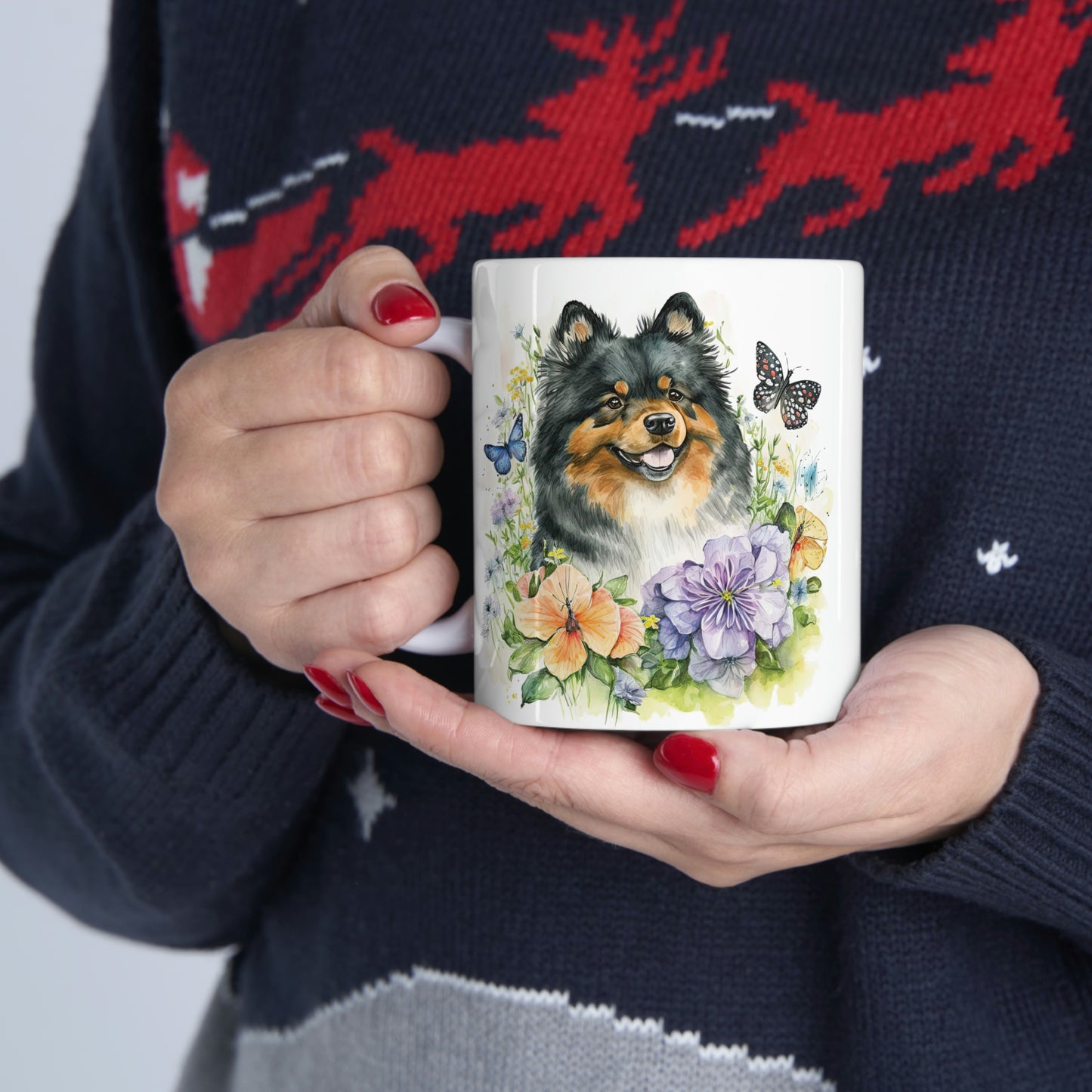 Finnish Lapphund - Spring #2 - Mug