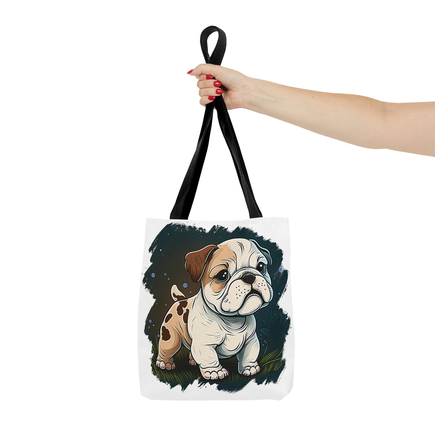 English Bulldog (Cartoon) Tote Bag