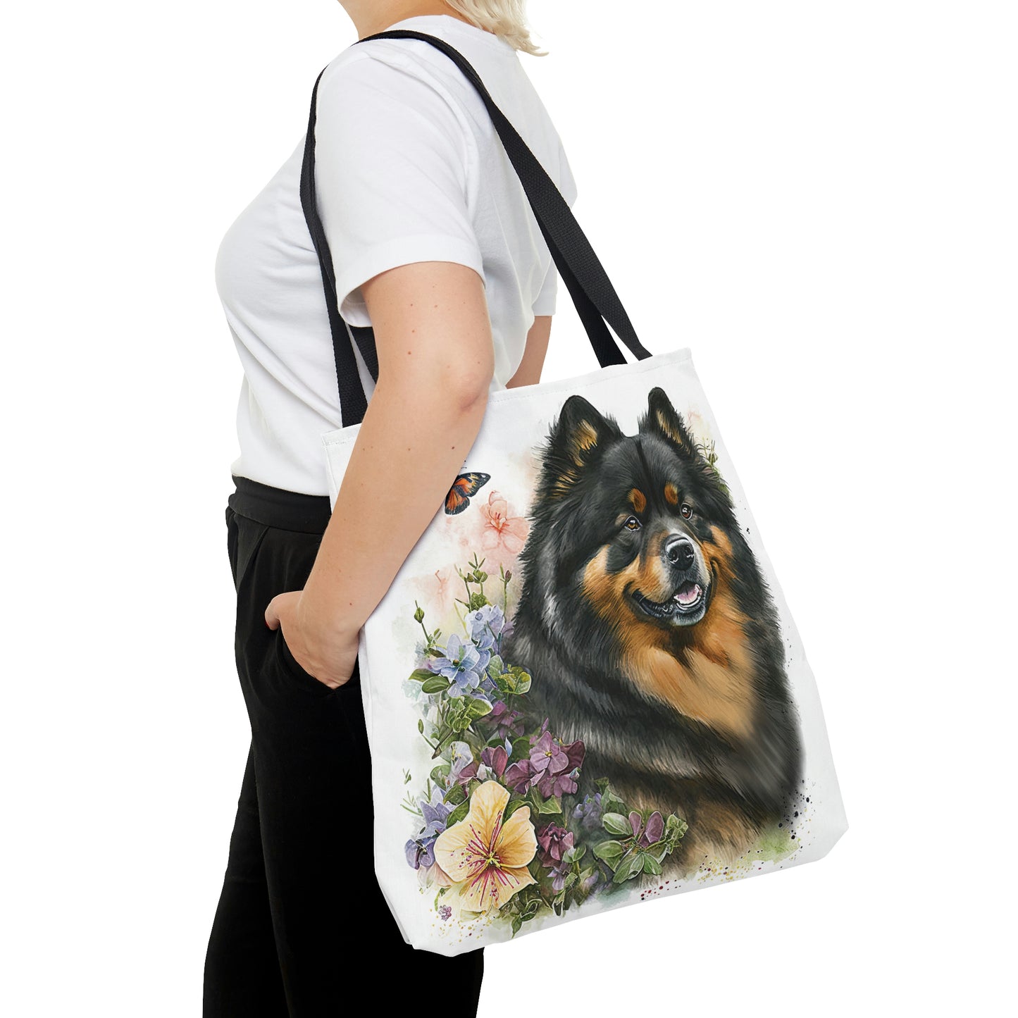 Finnish Lapphund - Spring #4 - Tote Bag