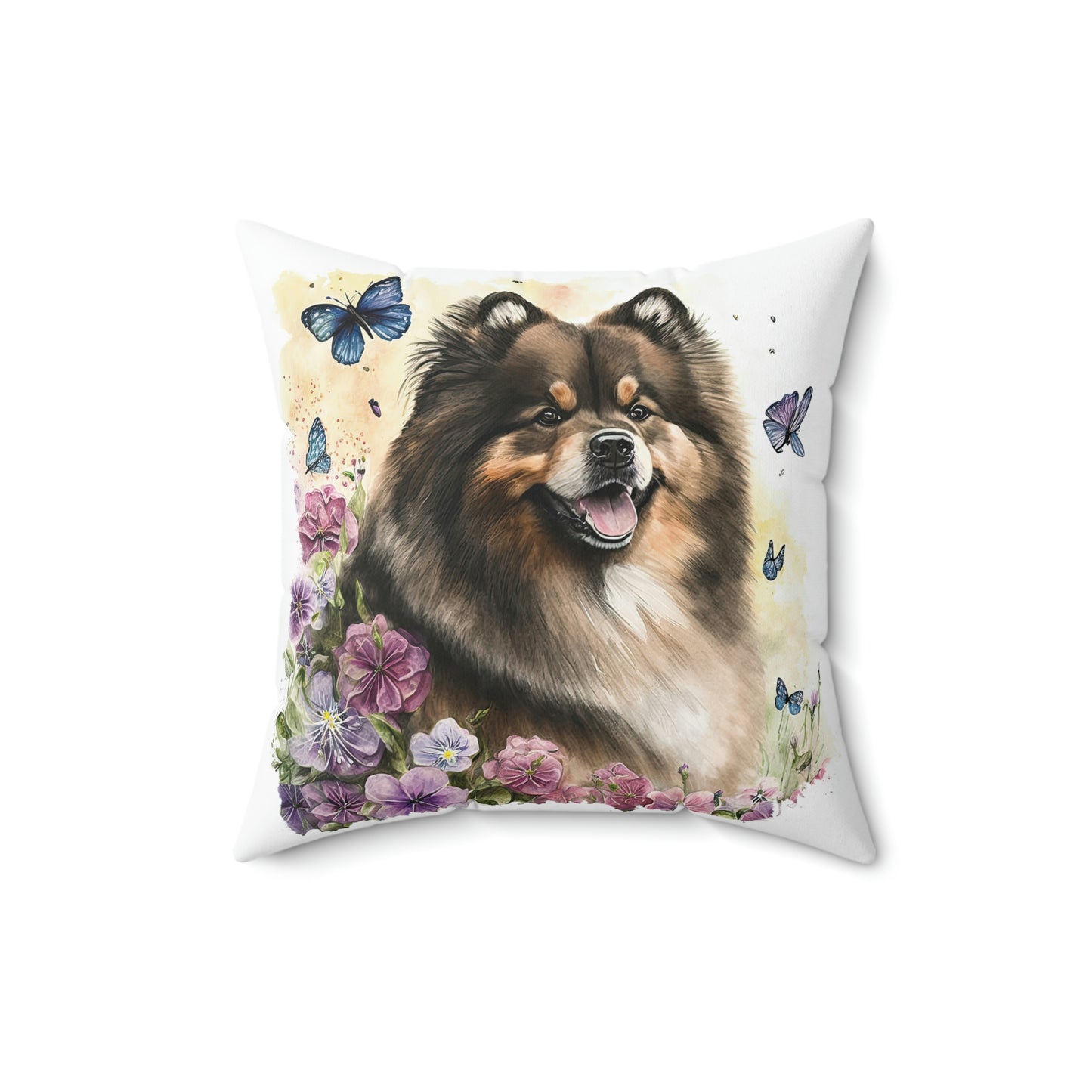 Finnish Lapphund - Spring #7 - Pillow