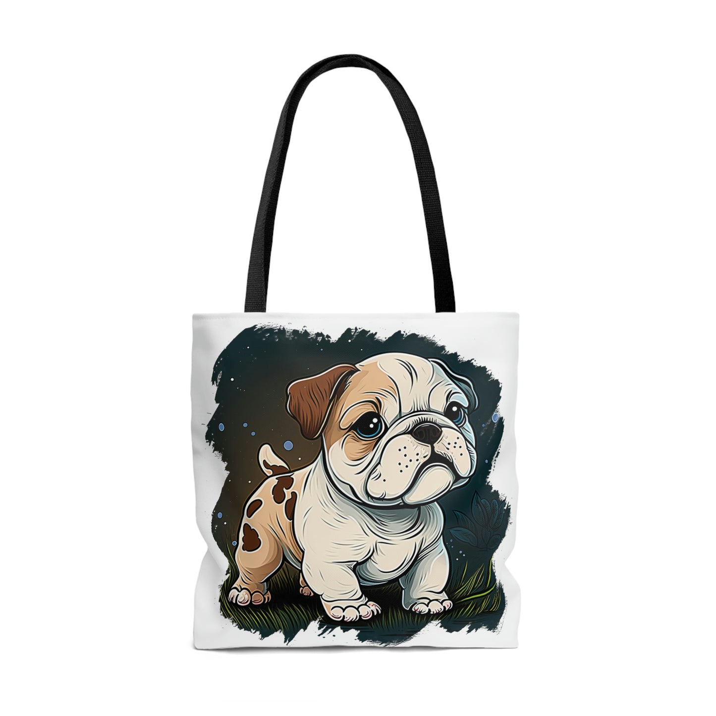 English Bulldog (Cartoon) Tote Bag