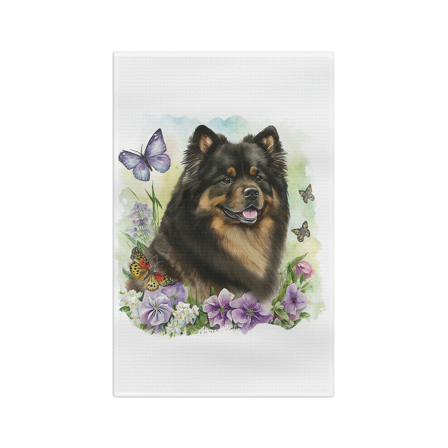 Finnish Lapphund - Spring #5 - Kitchen Towel