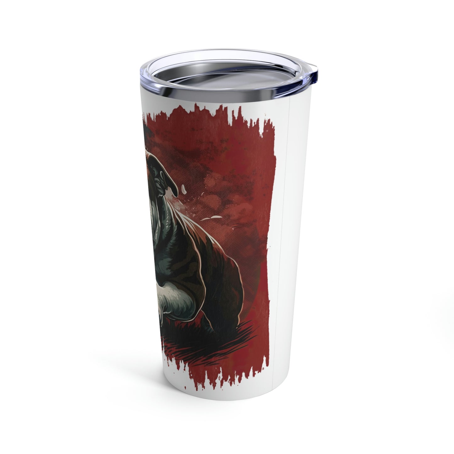 English Bulldog (Walking) Stainless Steel Tumbler