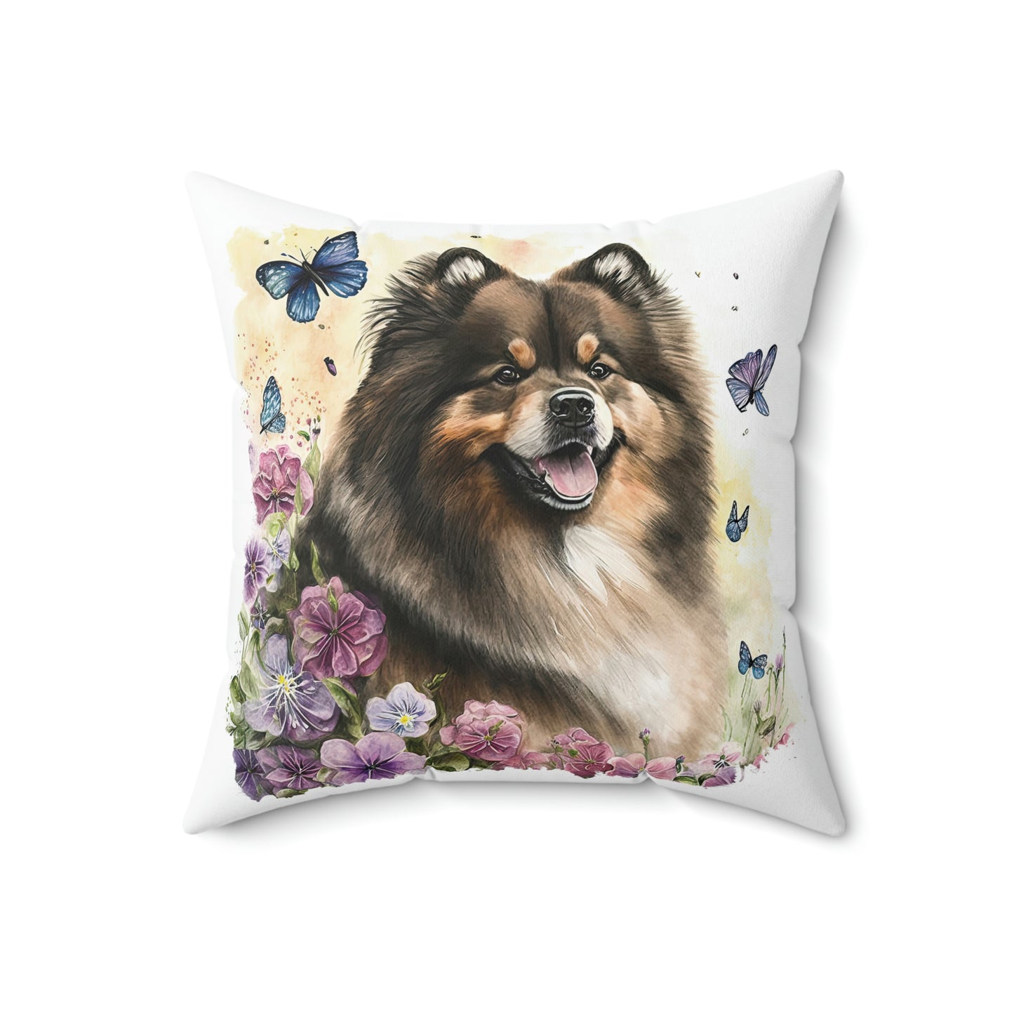 Finnish Lapphund - Spring #7 - Pillow