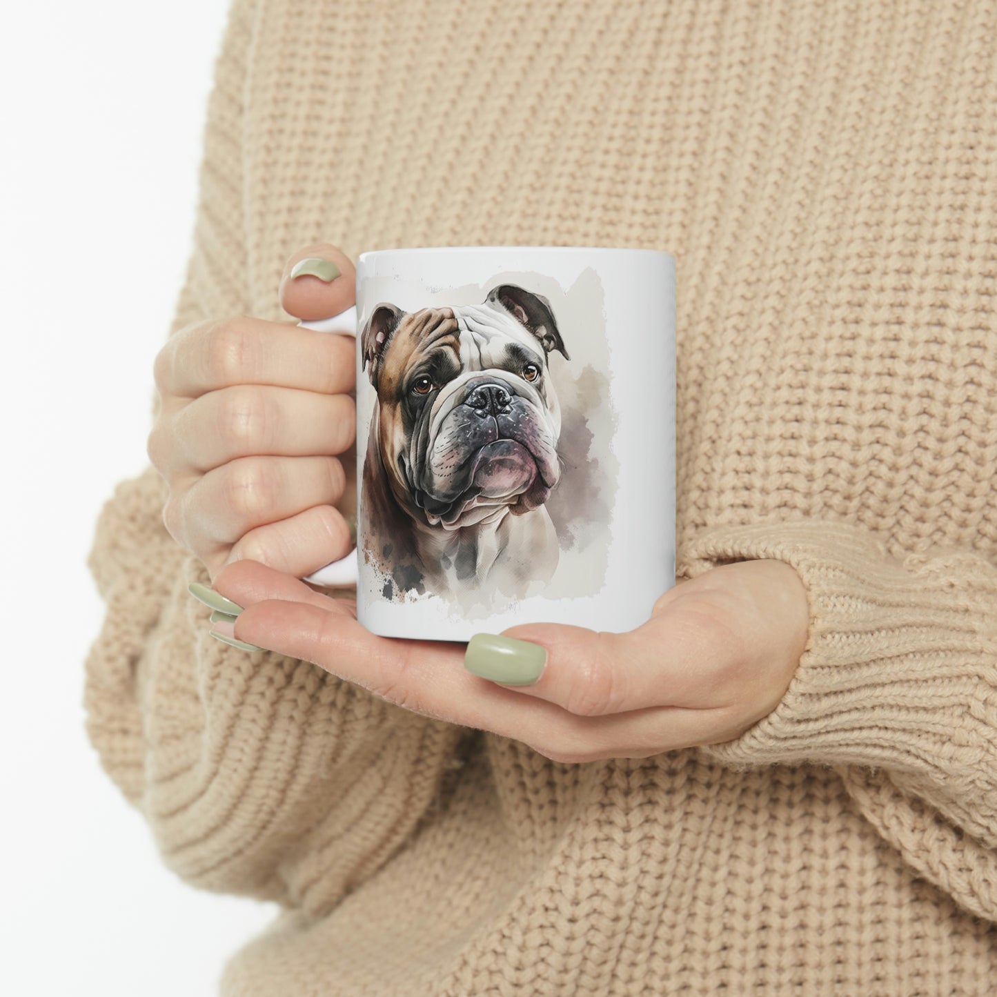 English Bulldog (Portrait) Ceramic Mug