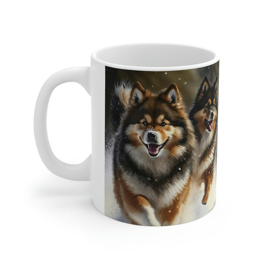 Finnish Lapphund - Snowy #1 - Mug