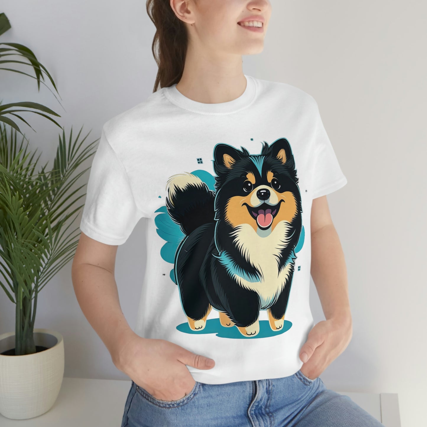 Finnish Lapphund - Cartoon #2 - T-Shirt