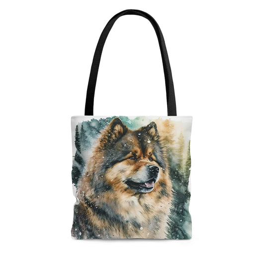 Finnish Lapphund - Snowy #2 - Tote Bag