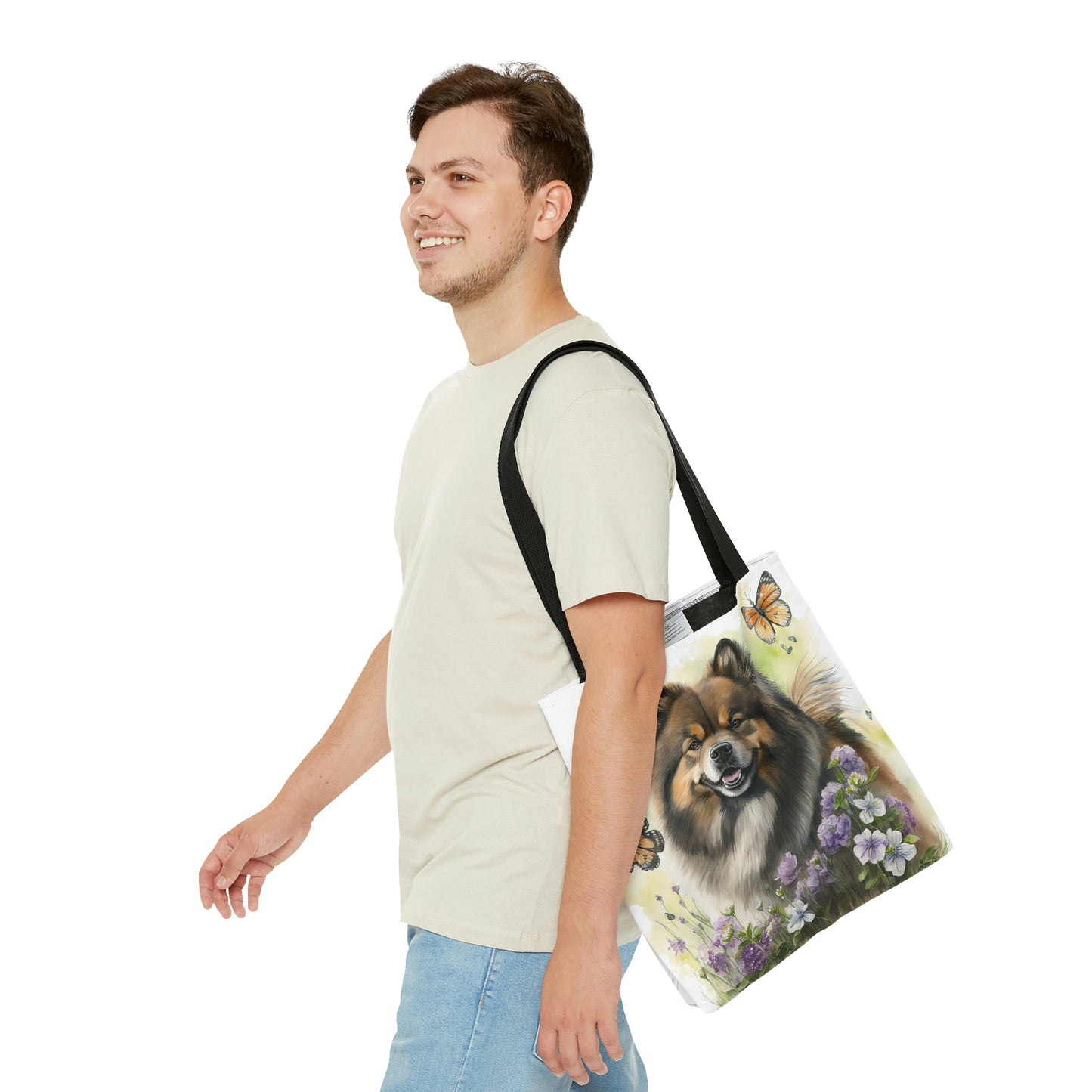 Finnish Lapphund - Spring #1 - Tote Bag