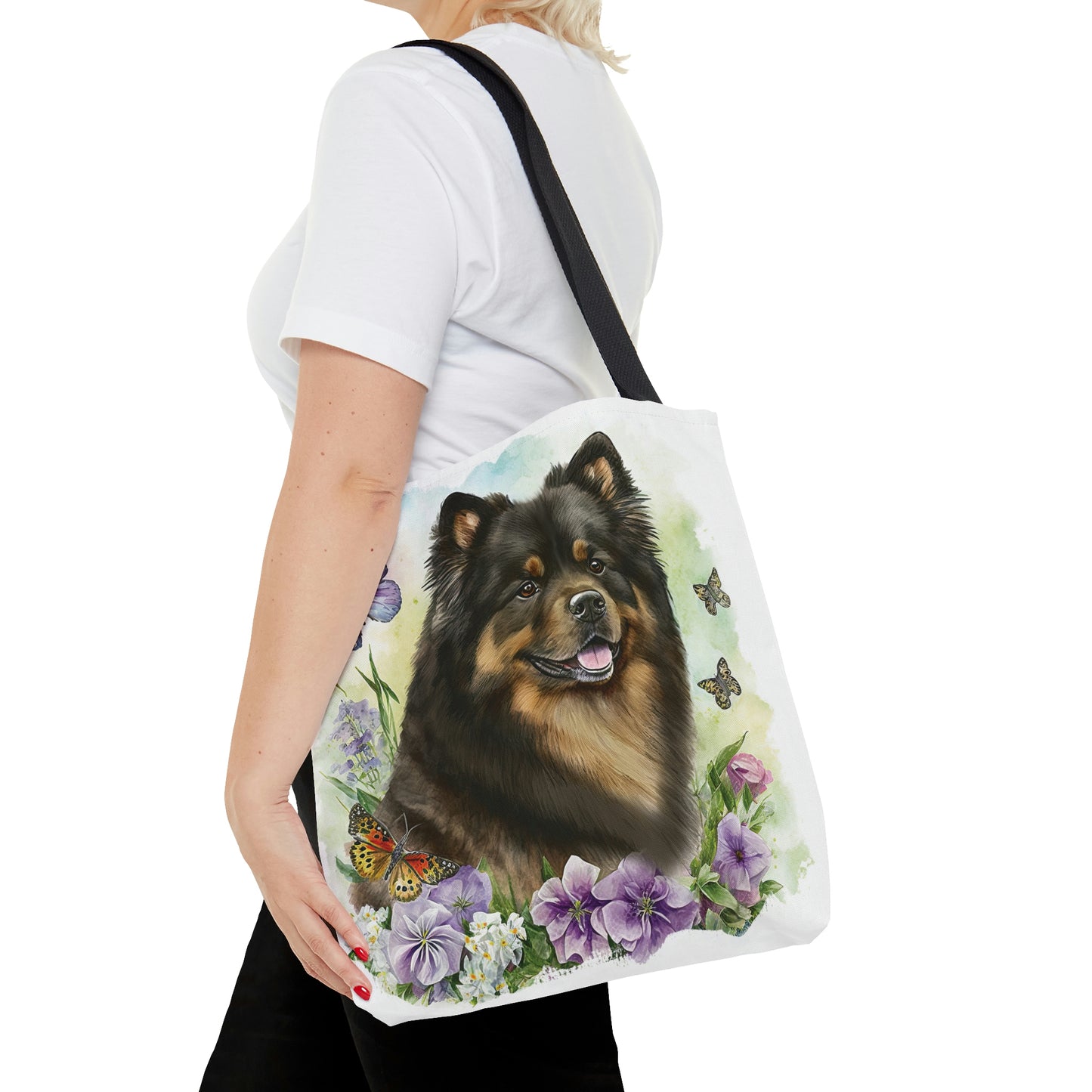 Finnish Lapphund - Spring #5 - Tote Bag