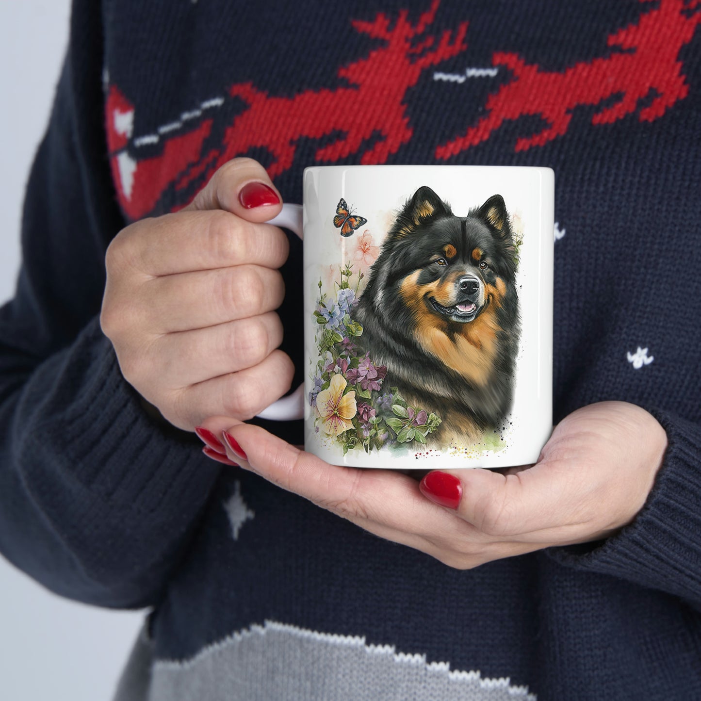 Finnish Lapphund - Spring #4 - Mug