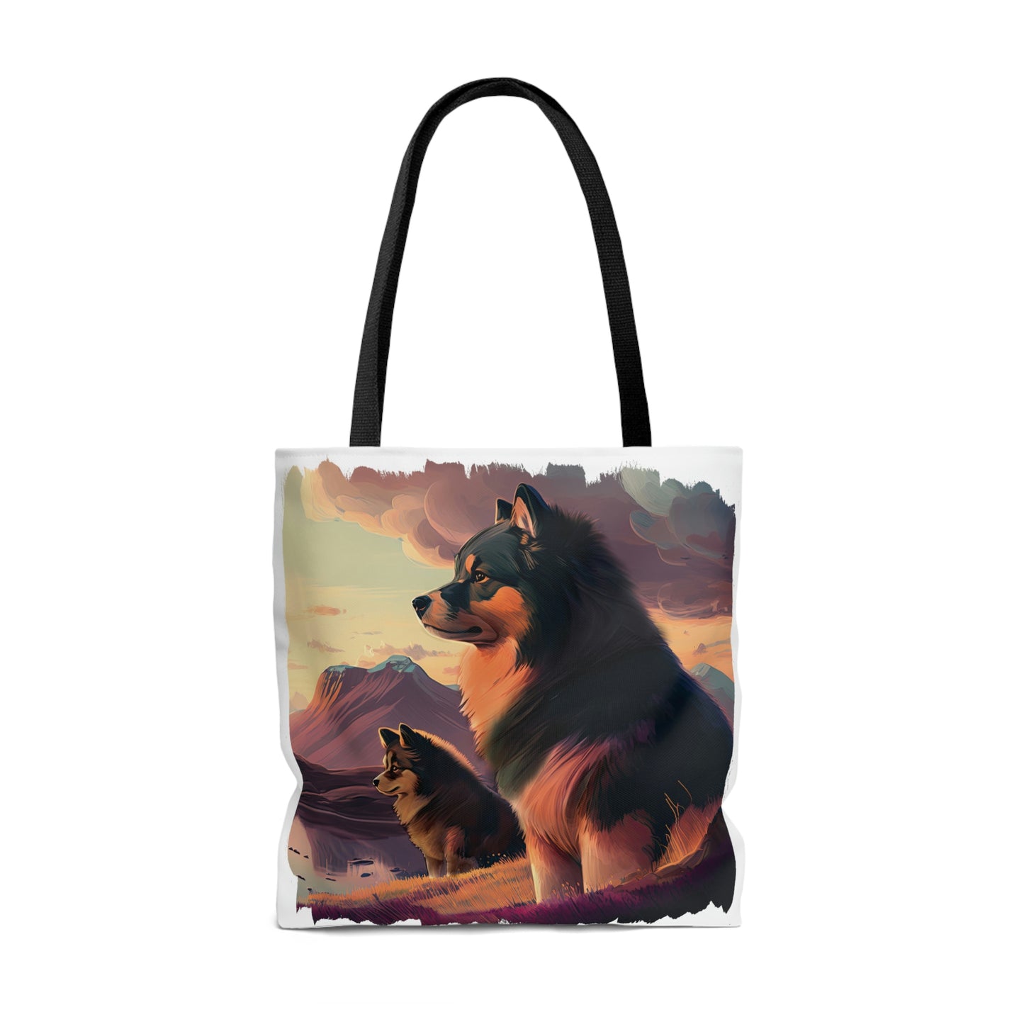 Finnish Lapphund - Field #1 - Tote Bag