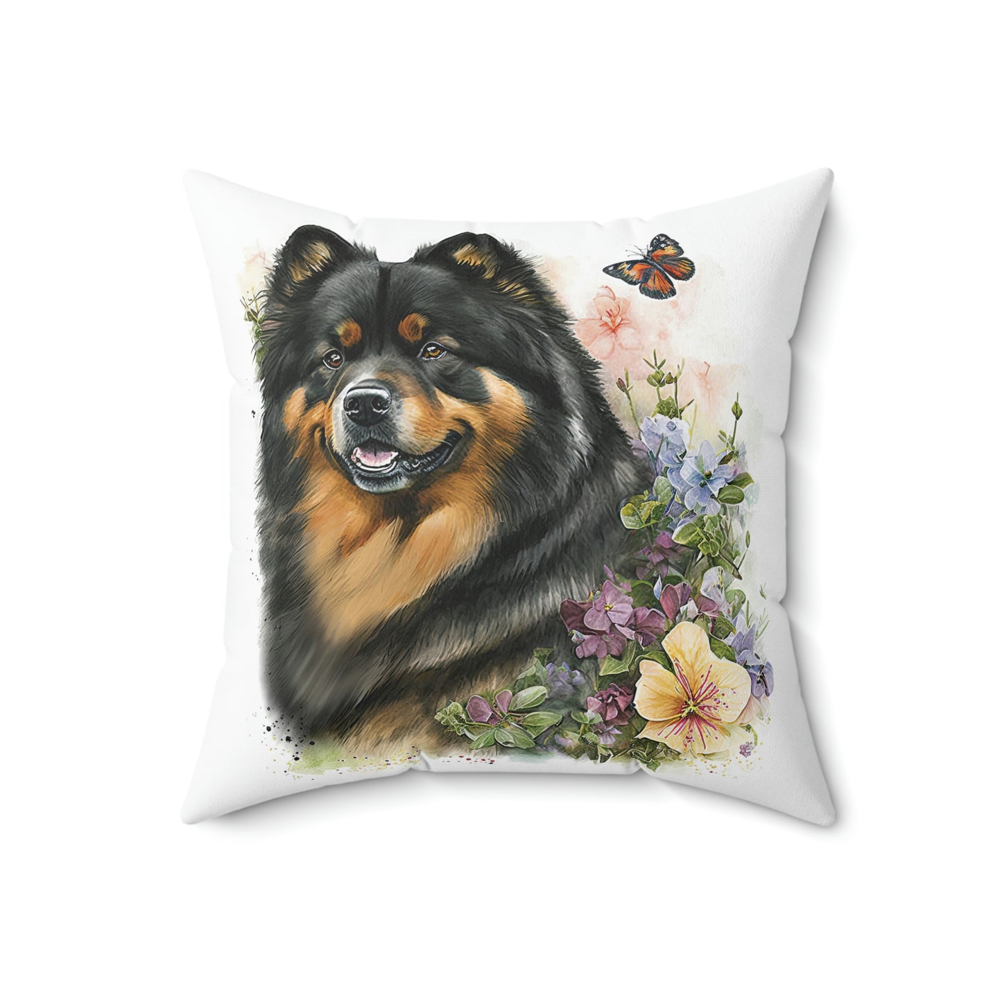 Finnish Lapphund - Spring #4 - Pillow