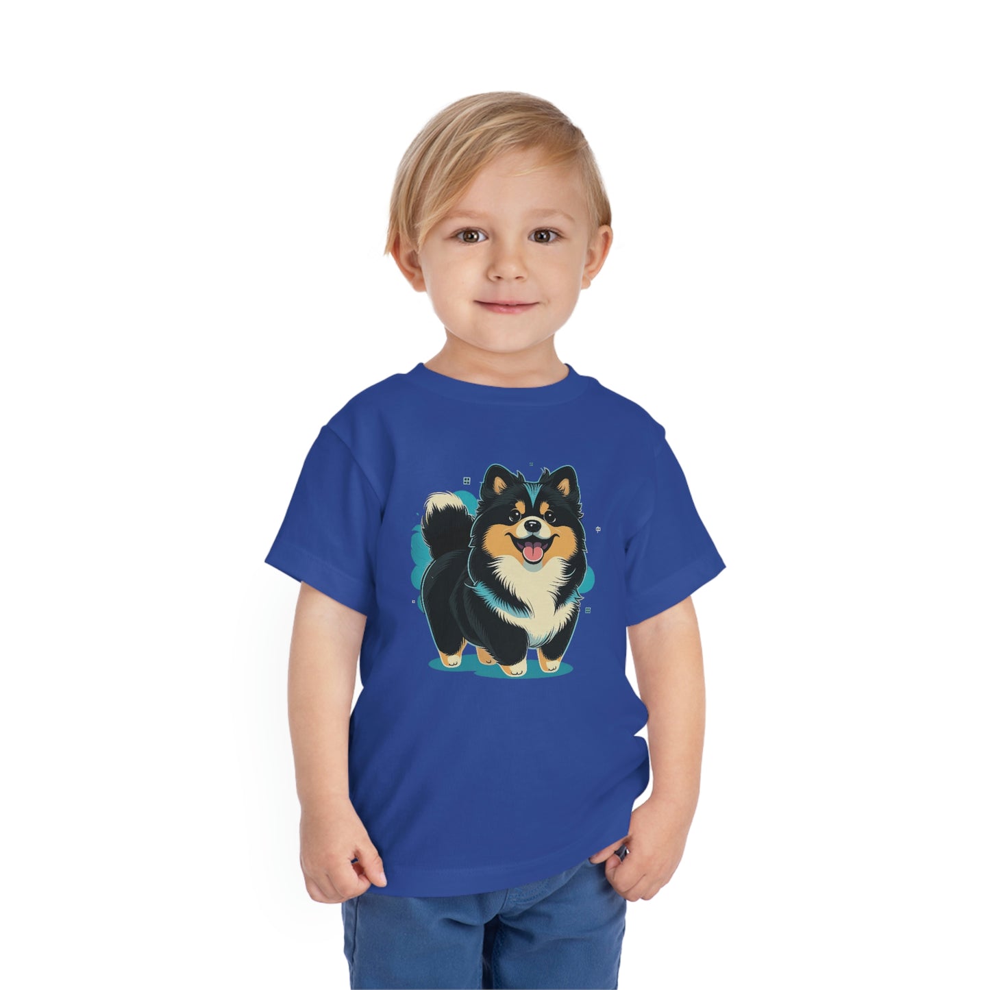 Finnish Lapphund - Cartoon #2 - Toddler T-Shirt