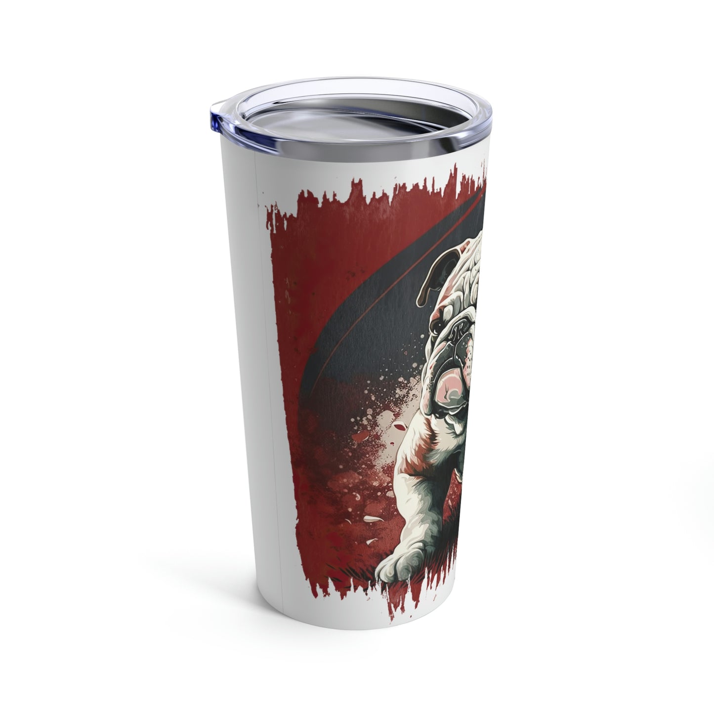 English Bulldog (Walking) Stainless Steel Tumbler