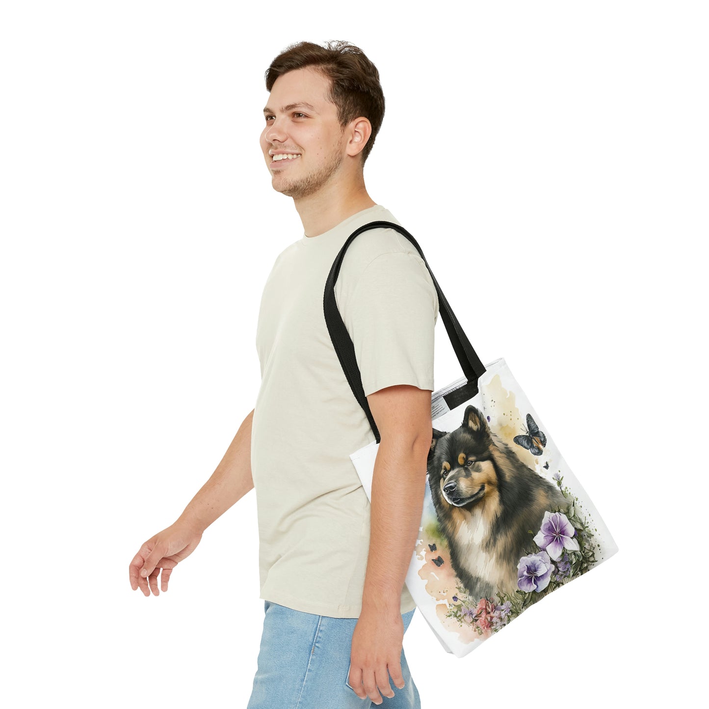 Finnish Lapphund - Spring #3 - Tote Bag