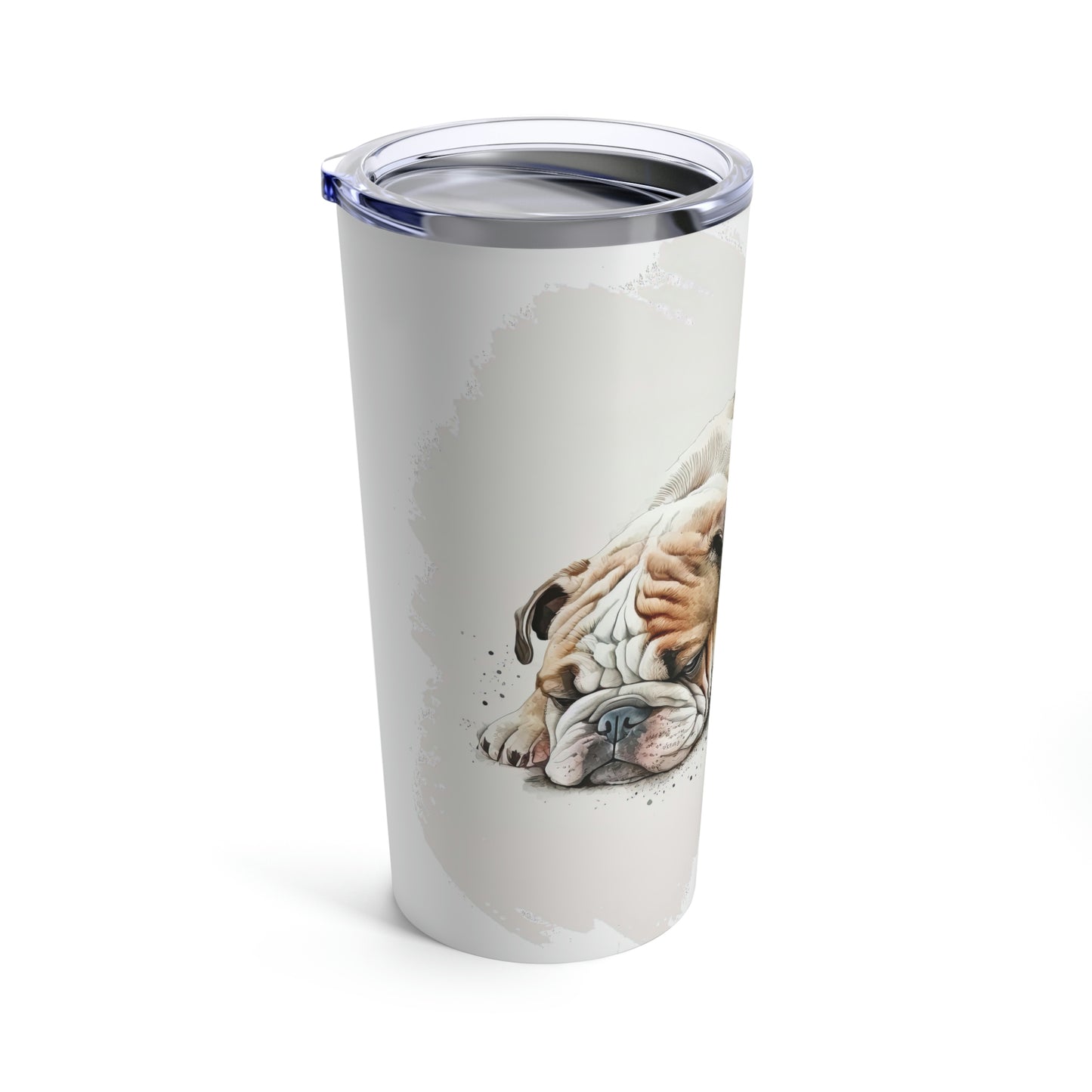 English Bulldog (Sleeping) Stainless Steel Tumbler