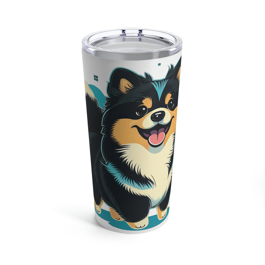 Finnish Lapphund - Cartoon #2 - Tumbler