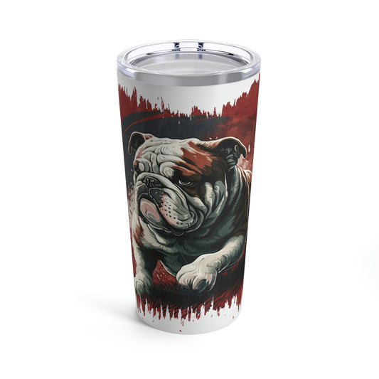 English Bulldog (Walking) Stainless Steel Tumbler