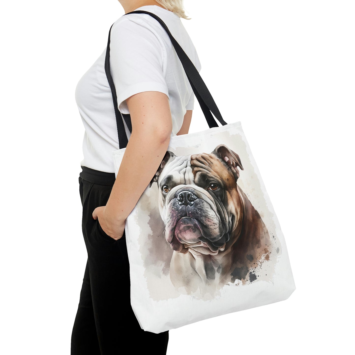 English Bulldog (Portrait) Tote Bag