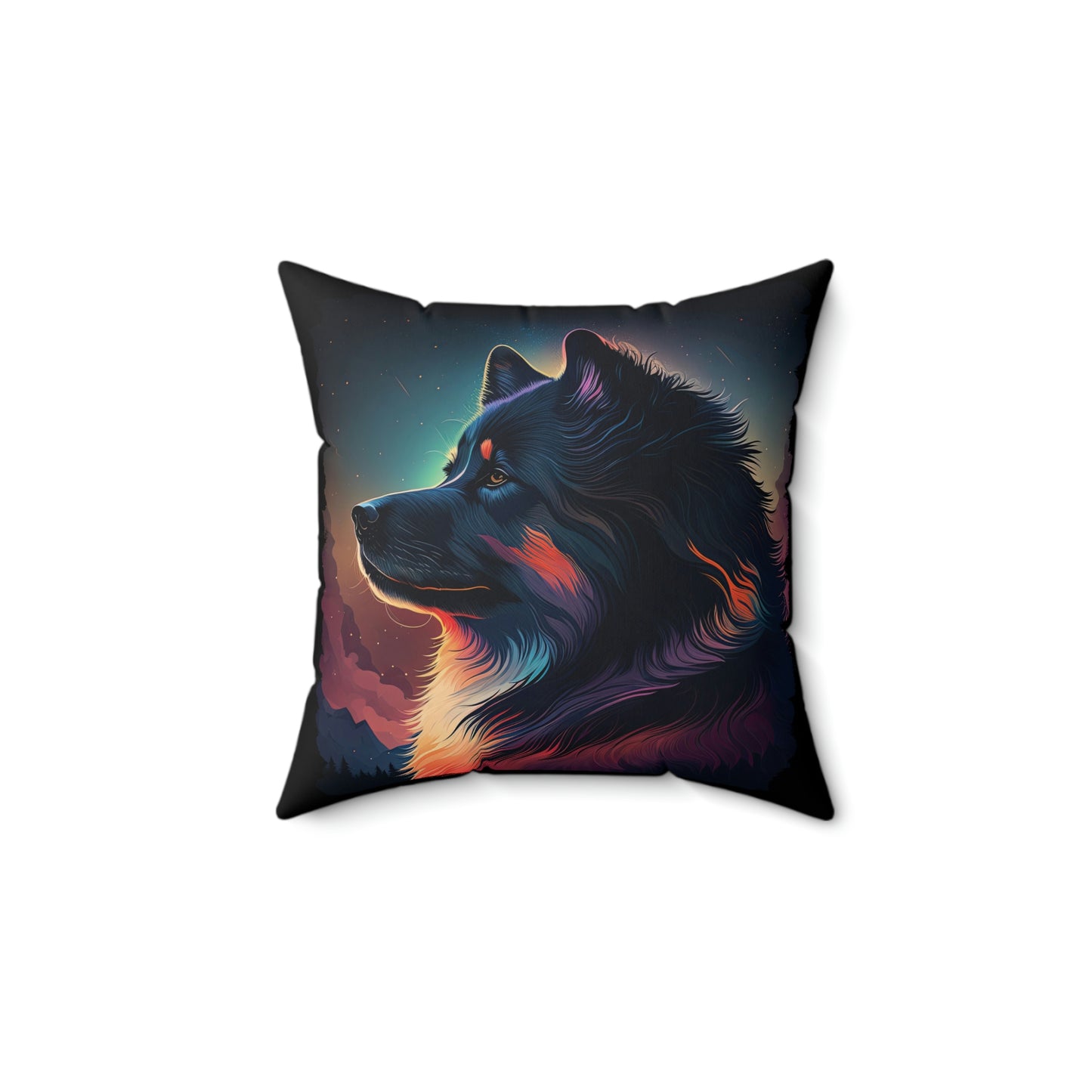 Finnish Lapphund - Stars #4 - Pillow