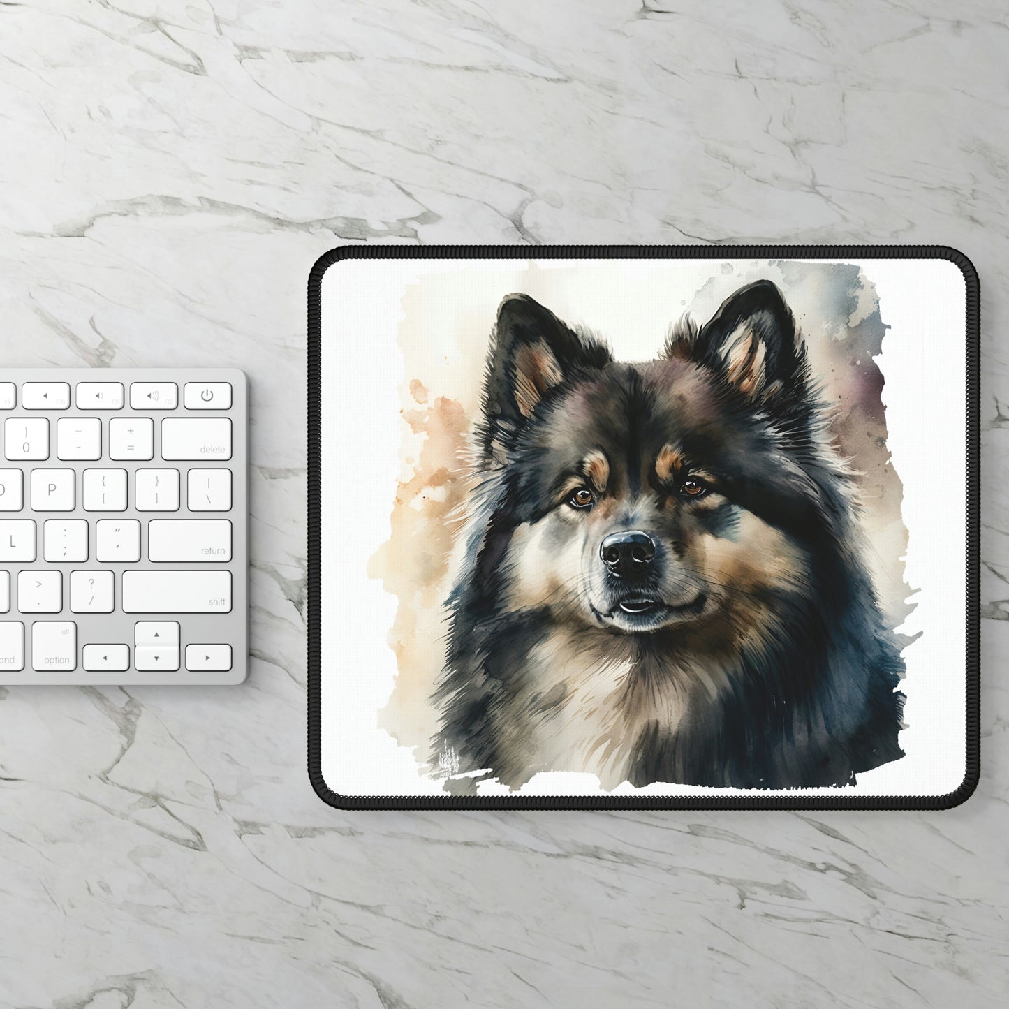 Finnish Lapphund - Portrait #1 - Mouse Pad