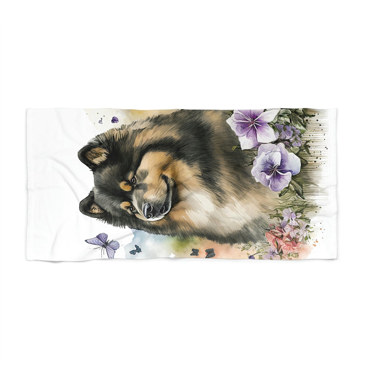 Finnish Lapphund - Spring #3 - Beach Towel