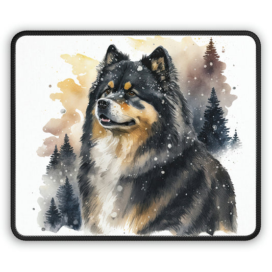 Finnish Lapphund - Snowy #3 - Mouse Pad