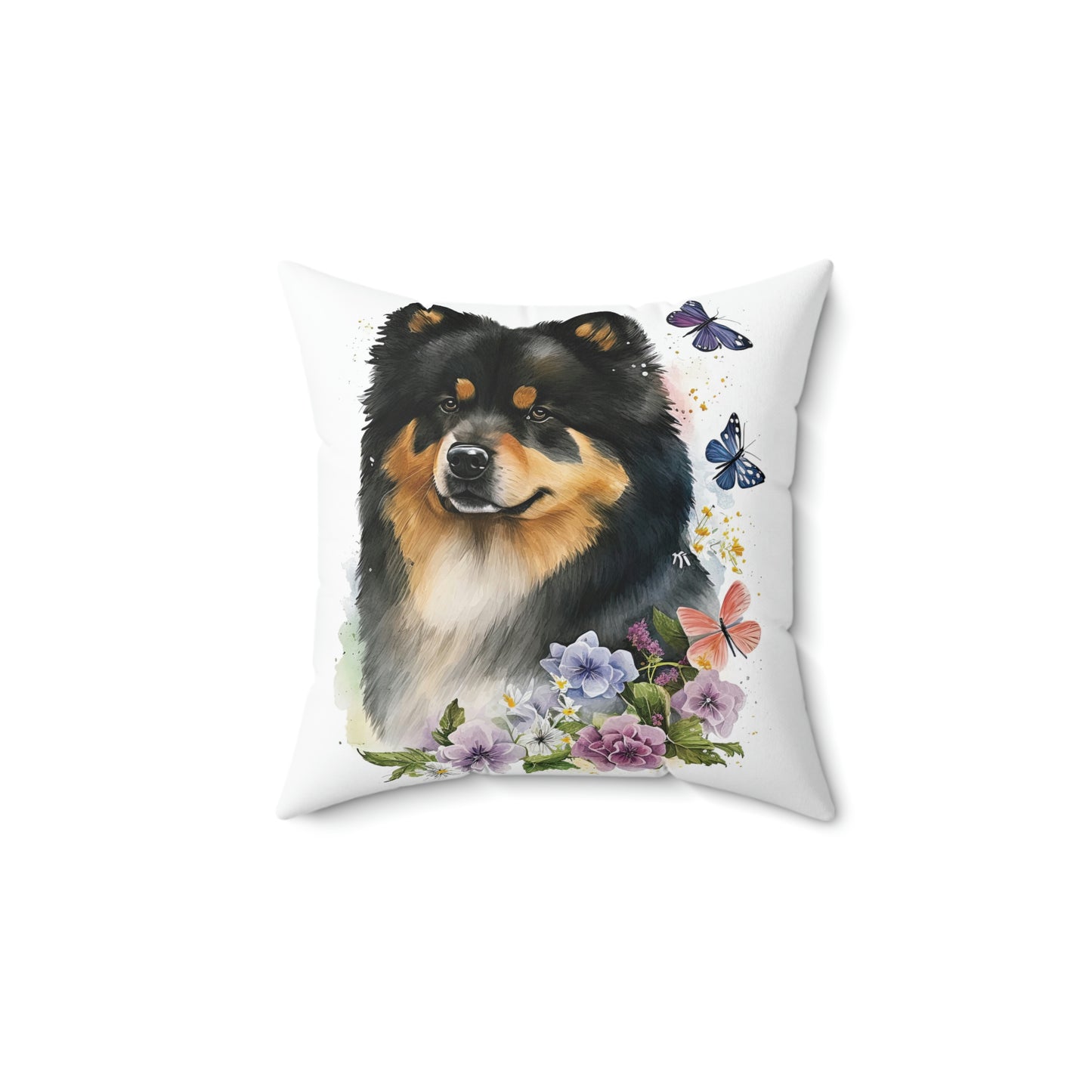 Finnish Lapphund - Spring #6 - Pillow