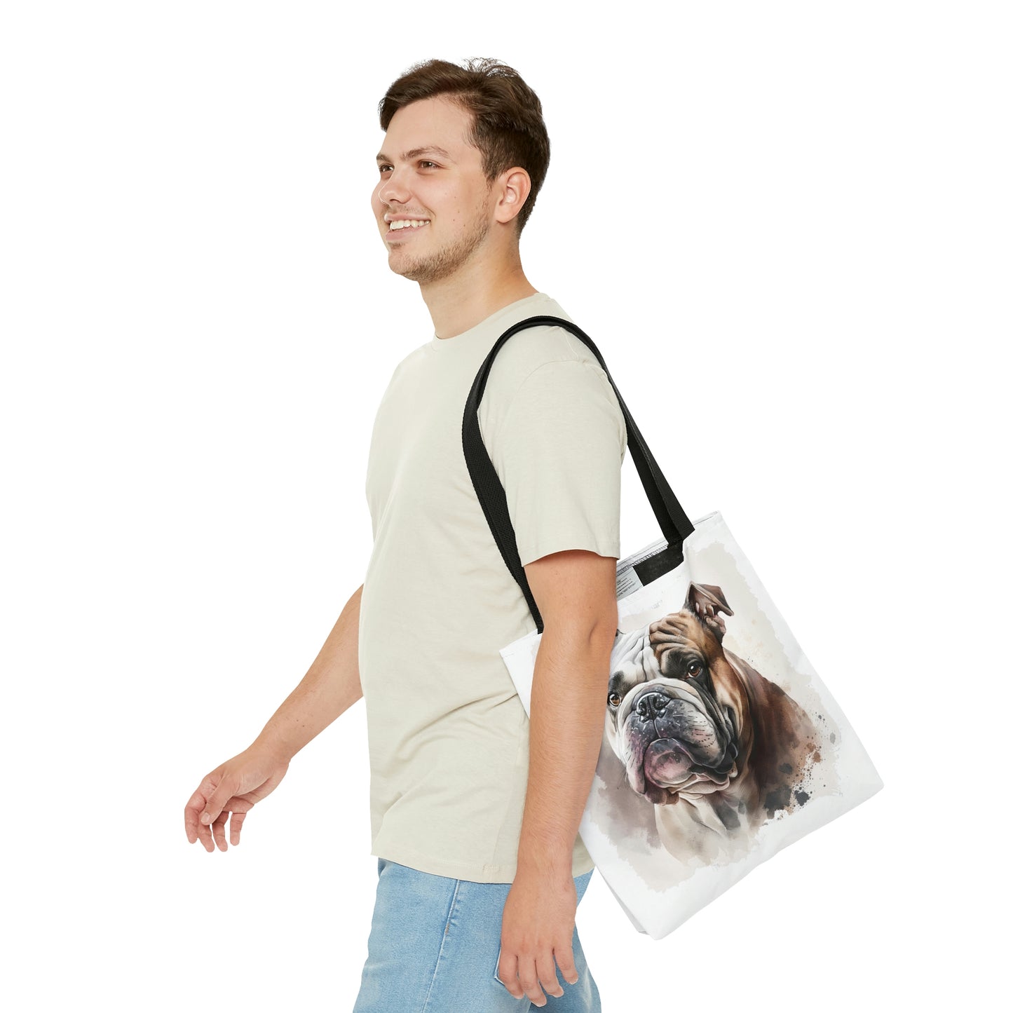 English Bulldog (Portrait) Tote Bag