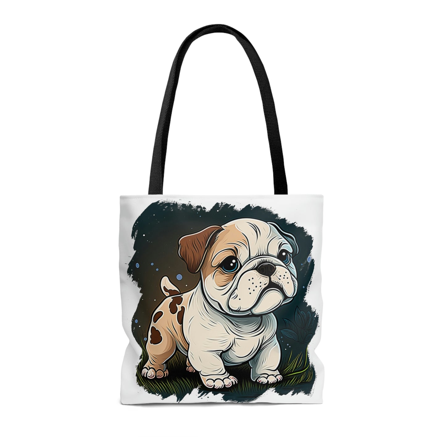 English Bulldog (Cartoon) Tote Bag