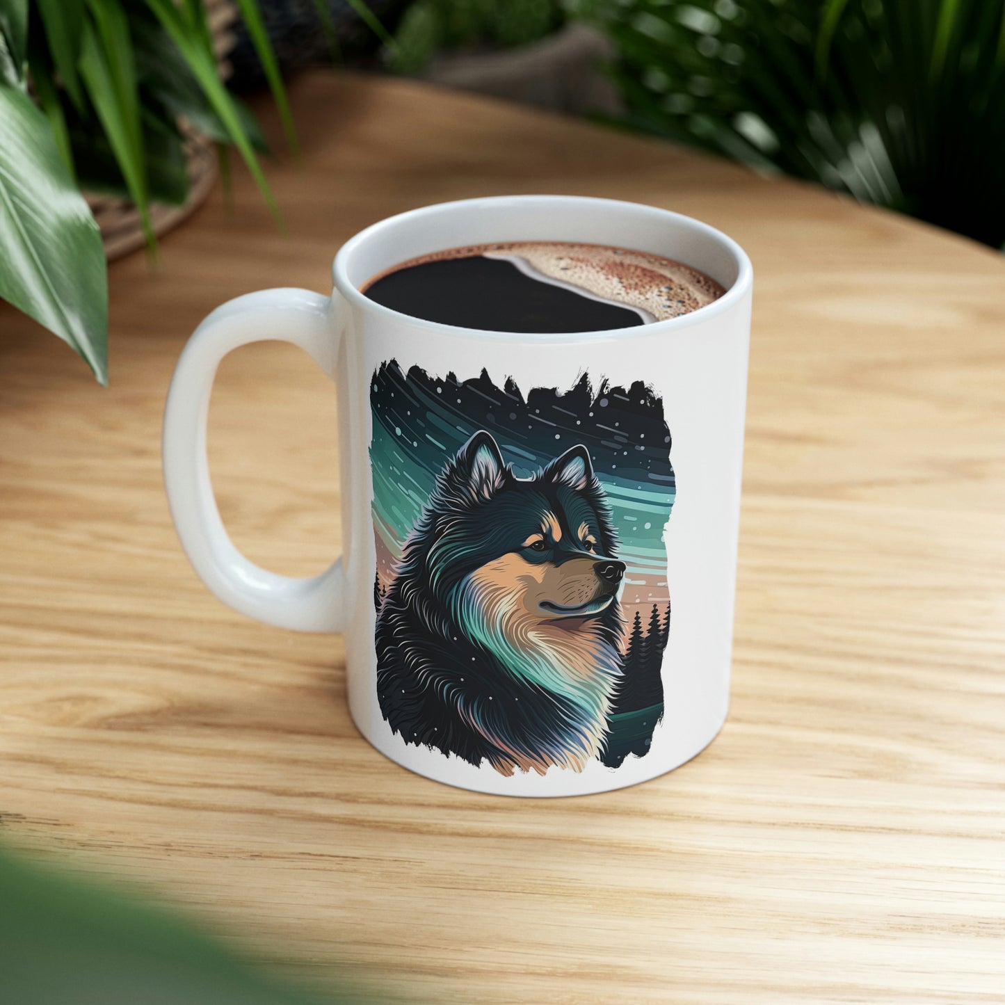 Finnish Lapphund - Stars #3 - Mug