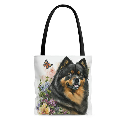 Finnish Lapphund - Spring #4 - Tote Bag