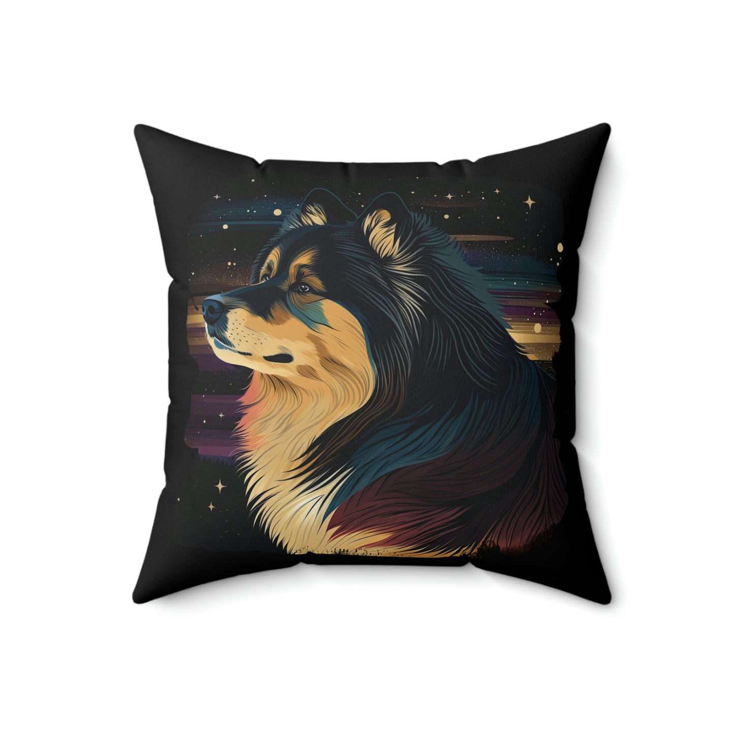 Finnish Lapphund - Stars #2 - Pillow