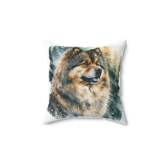 Finnish Lapphund - Snowy #2 - Pillow