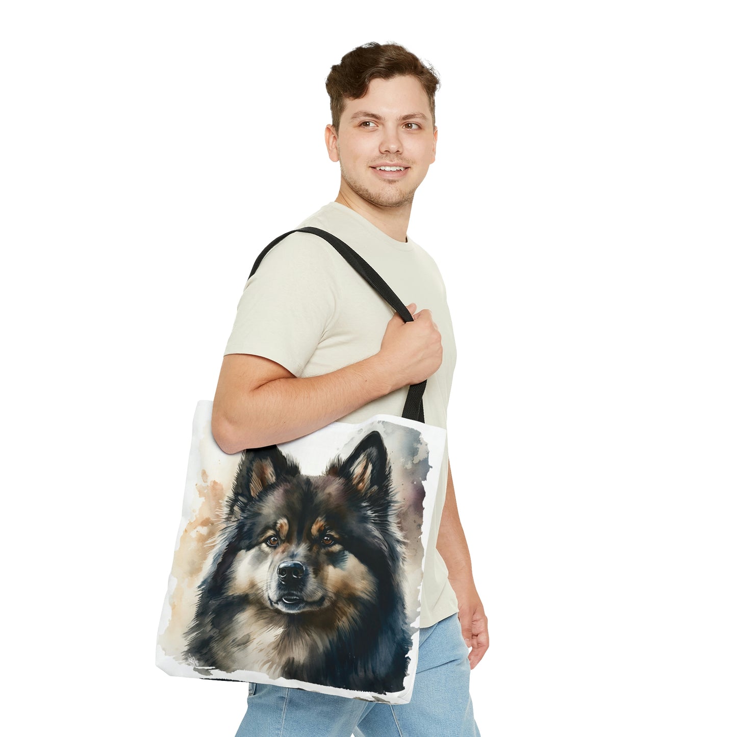 Finnish Lapphund - Portrait #1 - Tote Bag