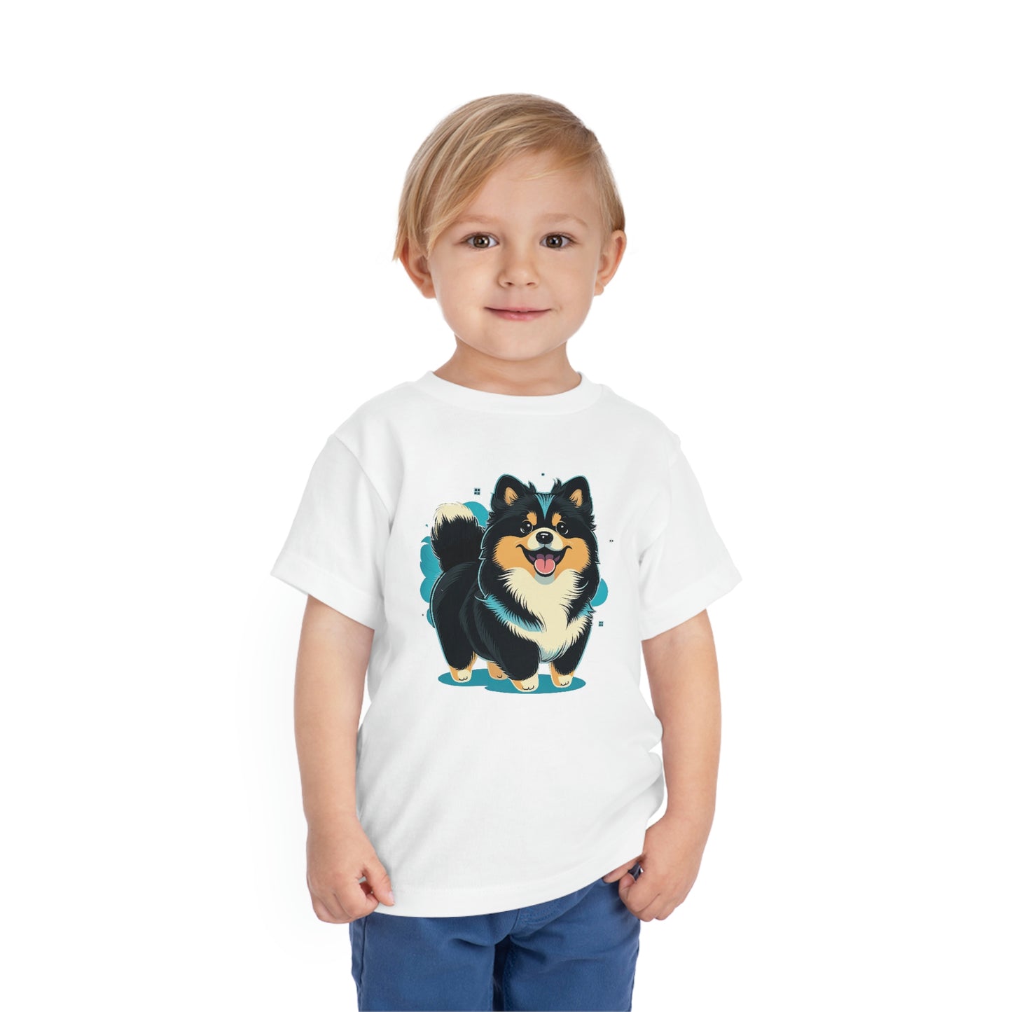 Finnish Lapphund - Cartoon #2 - Toddler T-Shirt