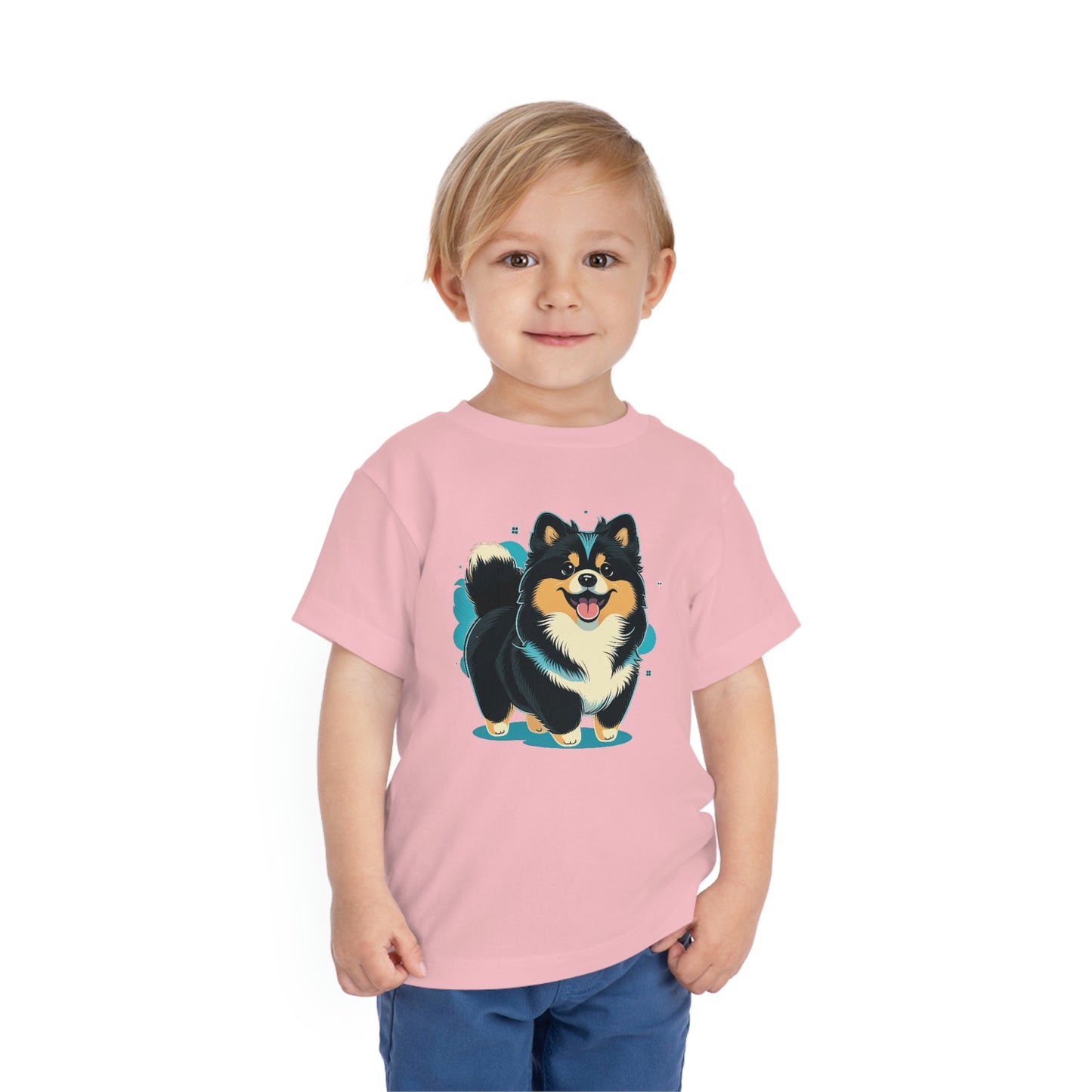 Finnish Lapphund - Cartoon #2 - Toddler T-Shirt