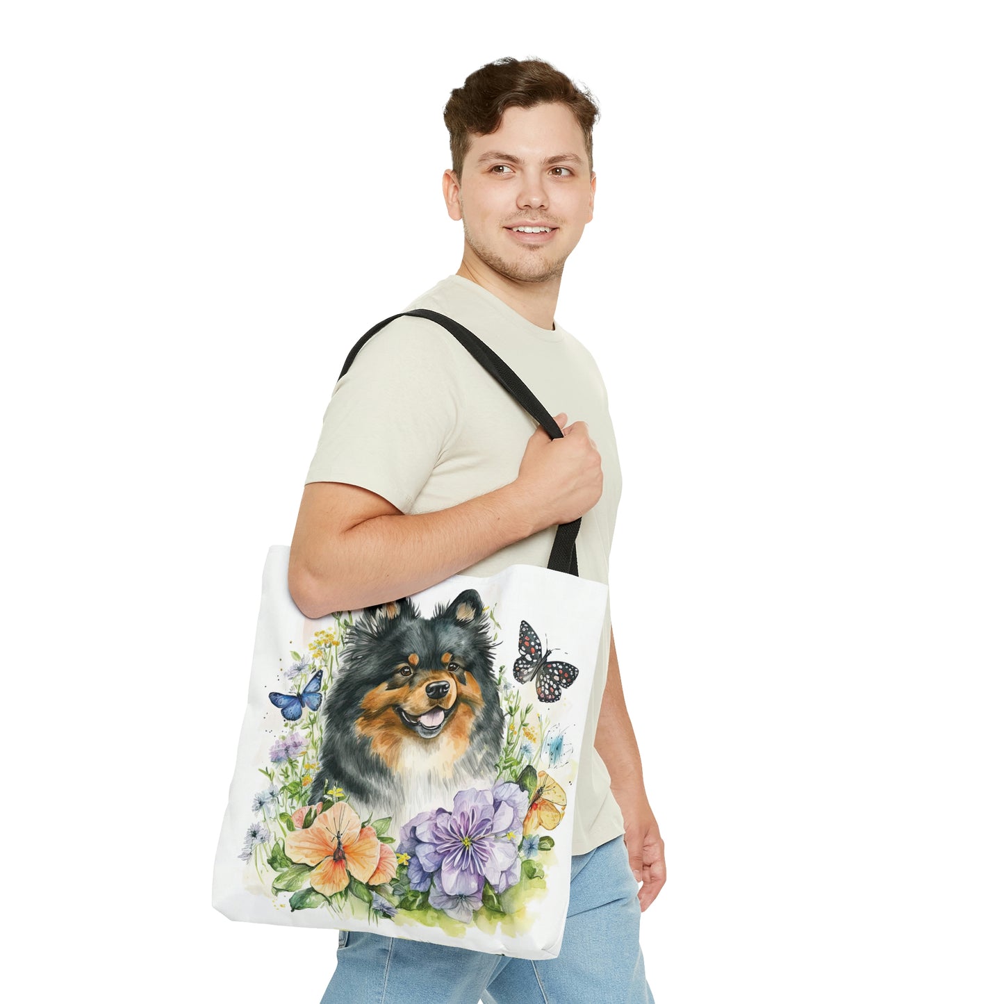 Finnish Lapphund - Spring #2 - Tote Bag