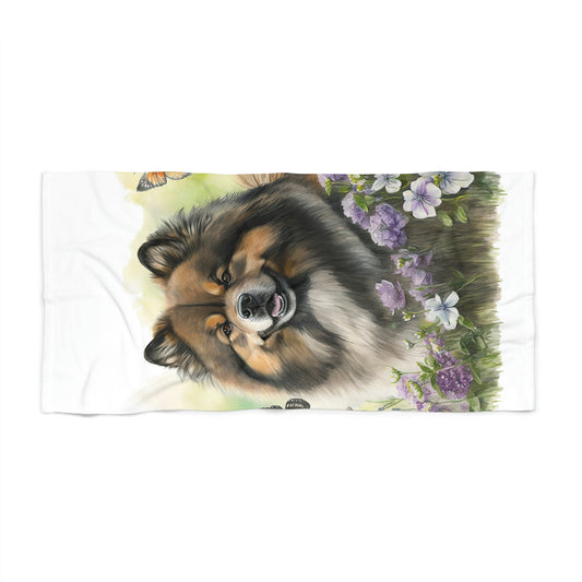 Finnish Lapphund - Spring #1 - Beach Towel