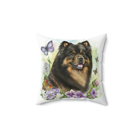 Finnish Lapphund - Spring #5 - Pillow