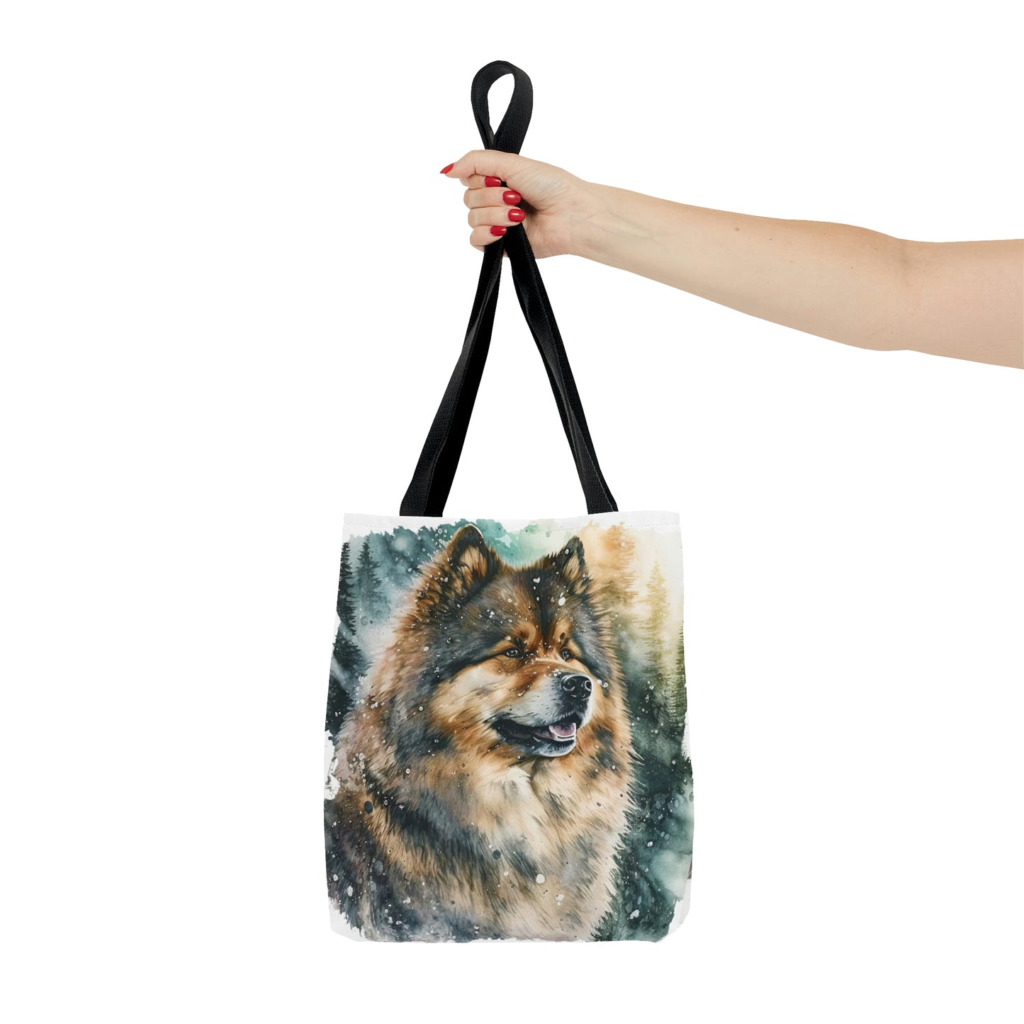 Finnish Lapphund - Snowy #2 - Tote Bag