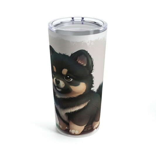 Finnish Lapphund - Cartoon #1 - Tumbler