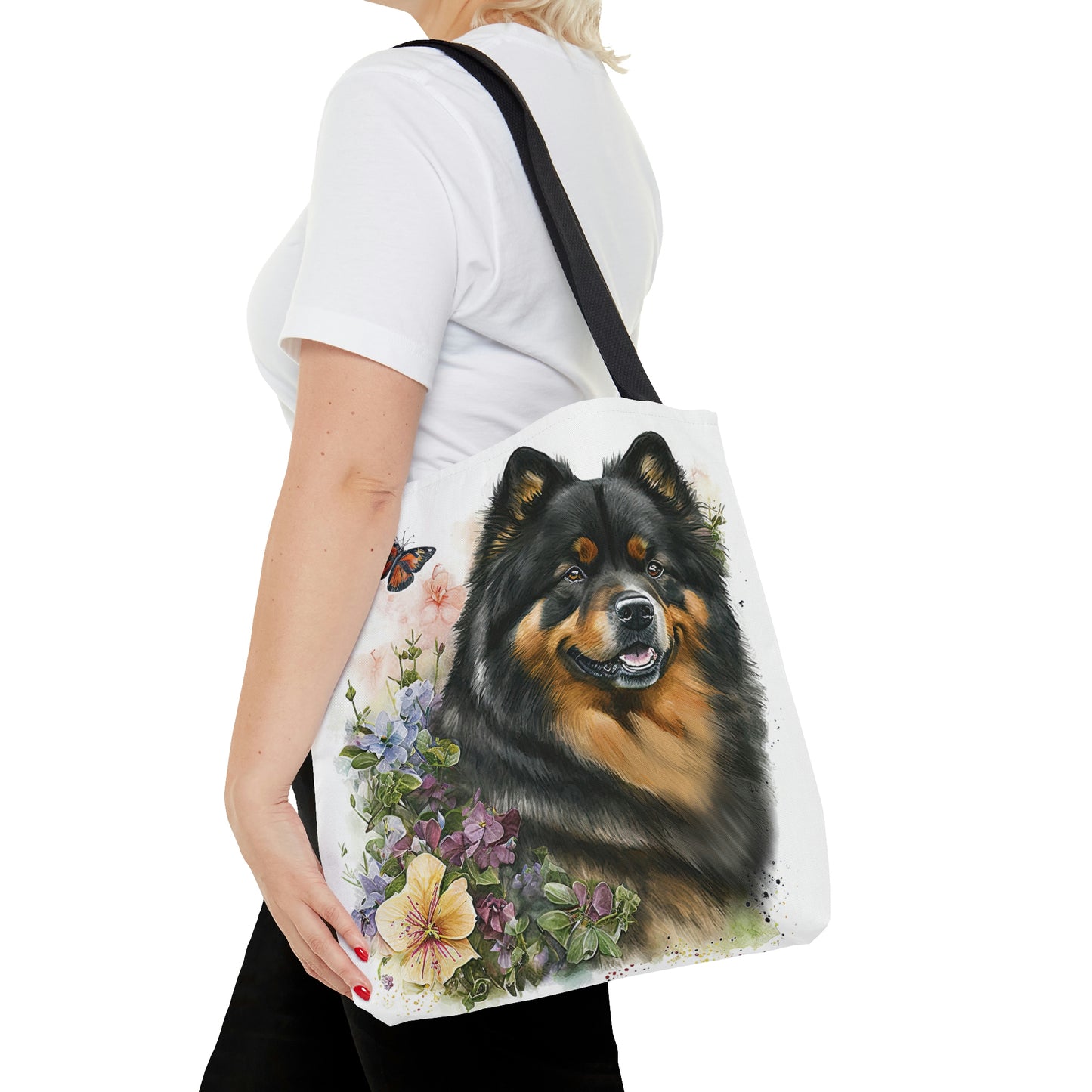 Finnish Lapphund - Spring #4 - Tote Bag