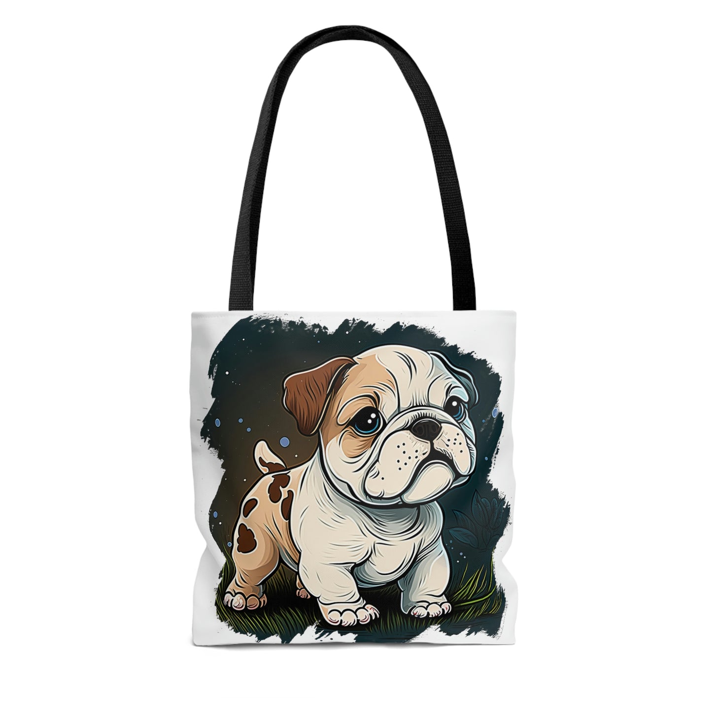 English Bulldog (Cartoon) Tote Bag