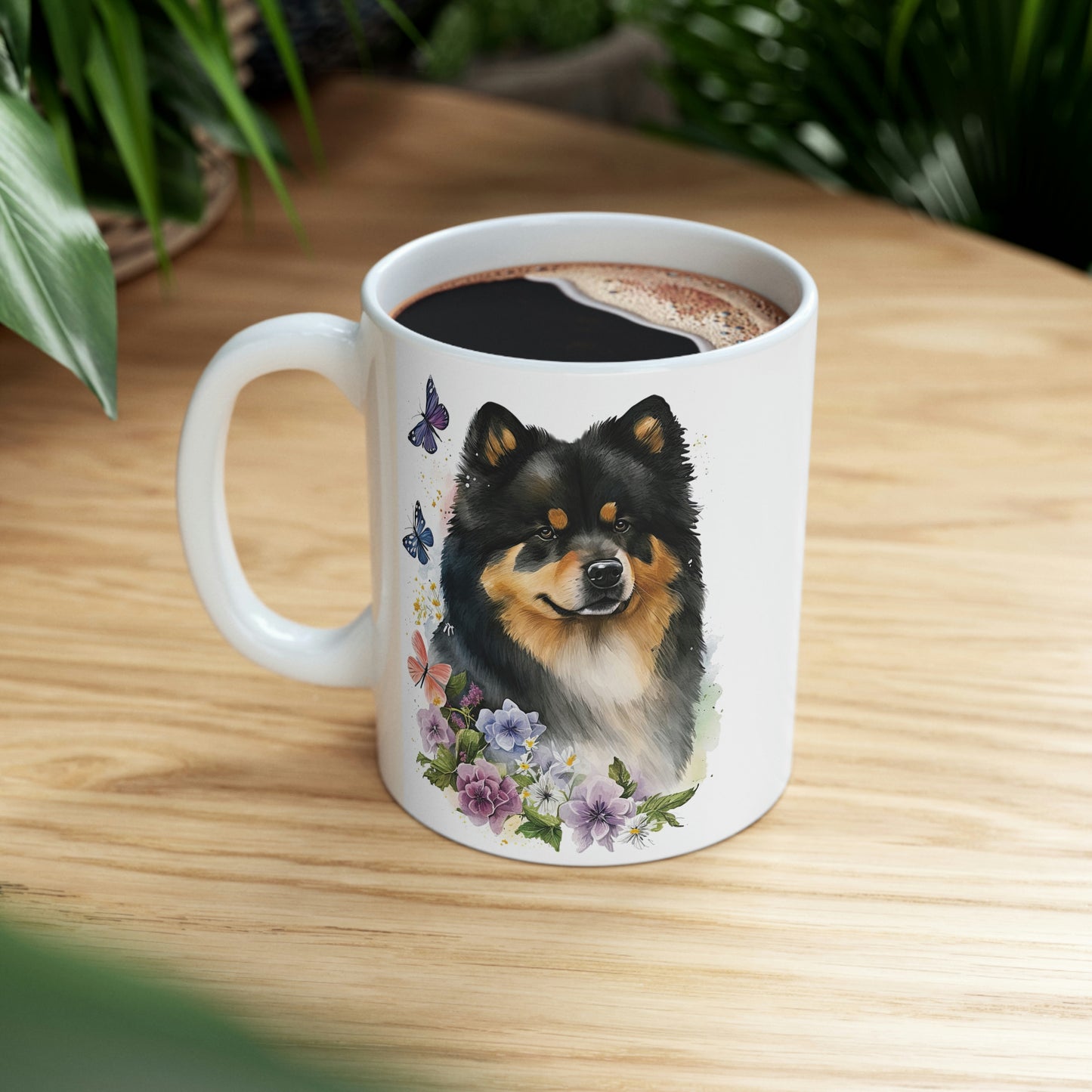 Finnish Lapphund - Spring #6 - Mug